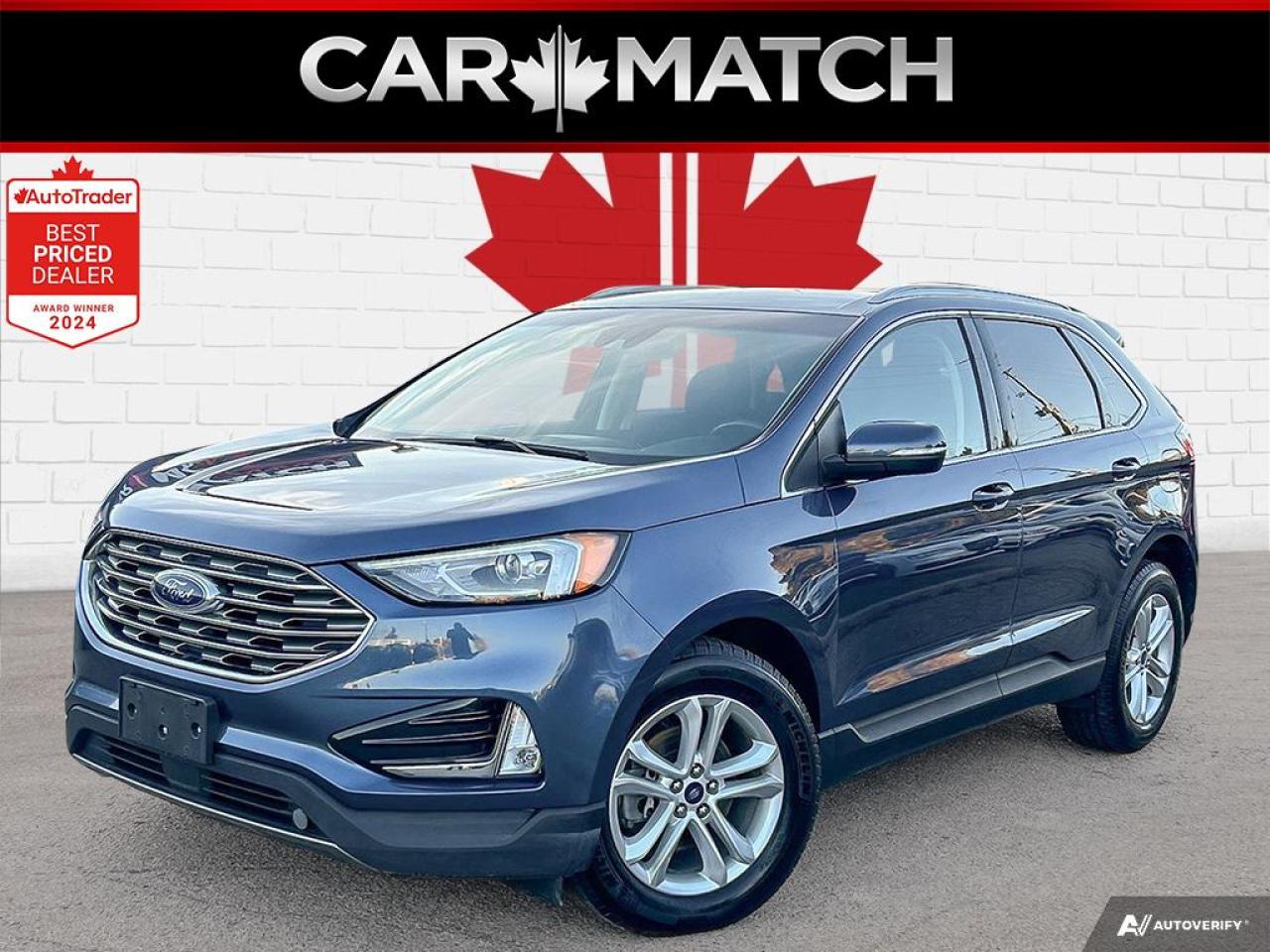 Used 2019 Ford Edge SEL / REVERSE CAM / HTD SEATS / NO ACCIDENTS for sale in Cambridge, ON