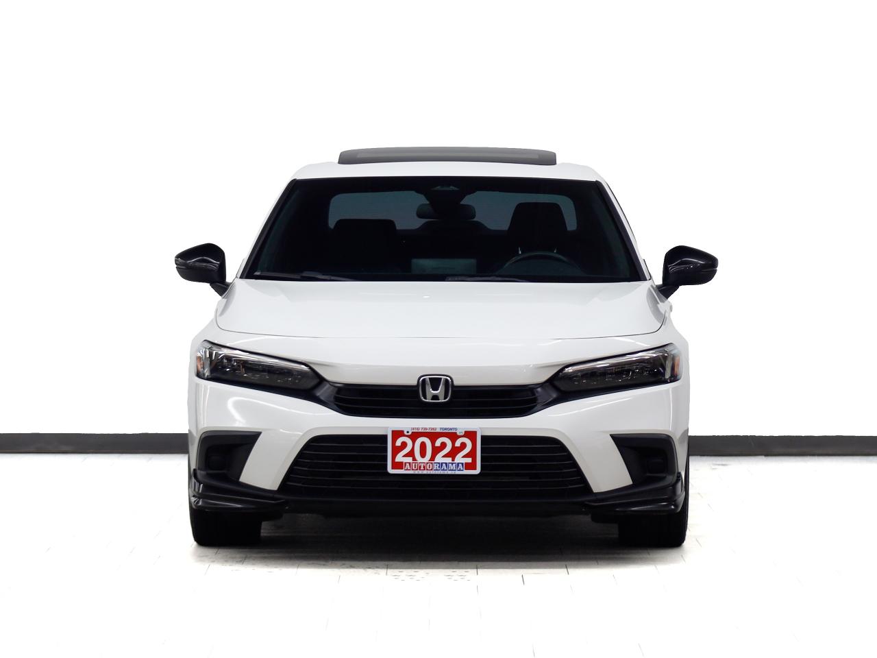 2022 Honda Civic SPORT | Sunroof | LaneWatch | ACC | CarPlay