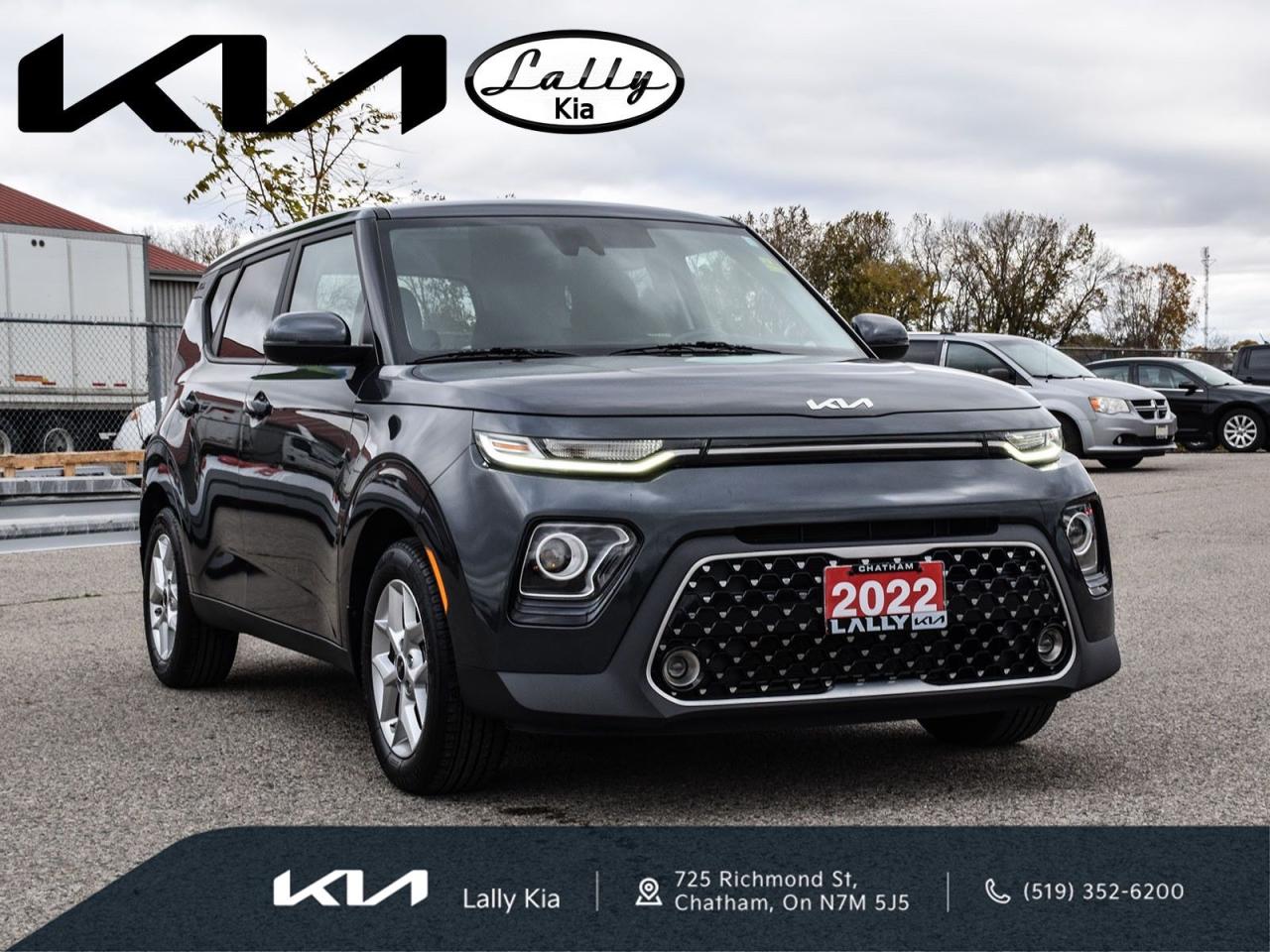 Used 2022 Kia Soul EX Apple CarPlay & Android Auto, Heated front seats, Heated steering wheel, Remote keyless entry. for sale in Chatham, ON