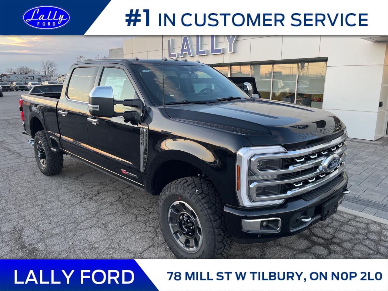 New 2024 Ford F-250 Platinum for sale in Tilbury, ON