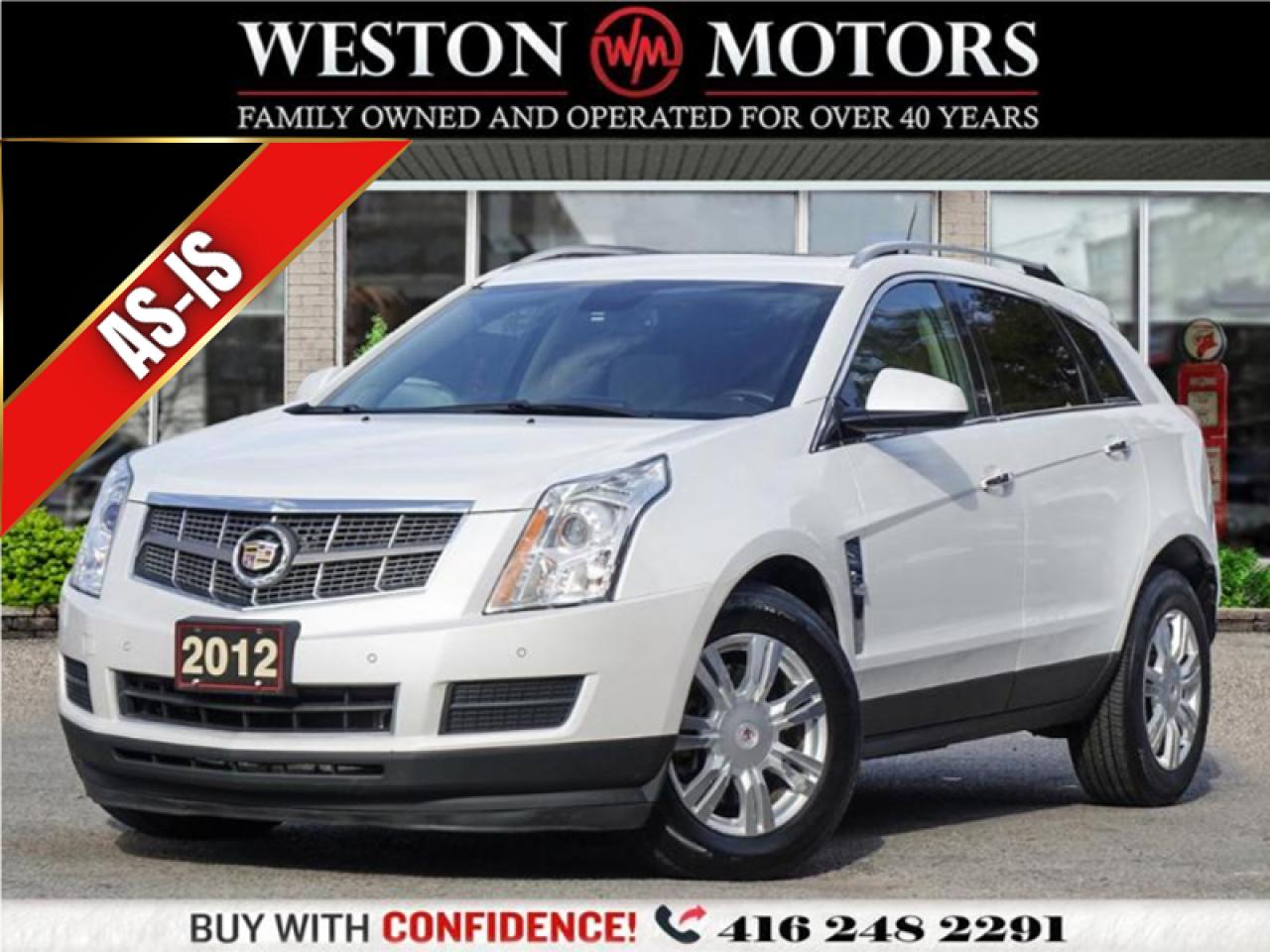 2012 Cadillac SRX AWD*LEATHER*NAVIGATION*REVCAM*PANROOF*HEATED SEATS