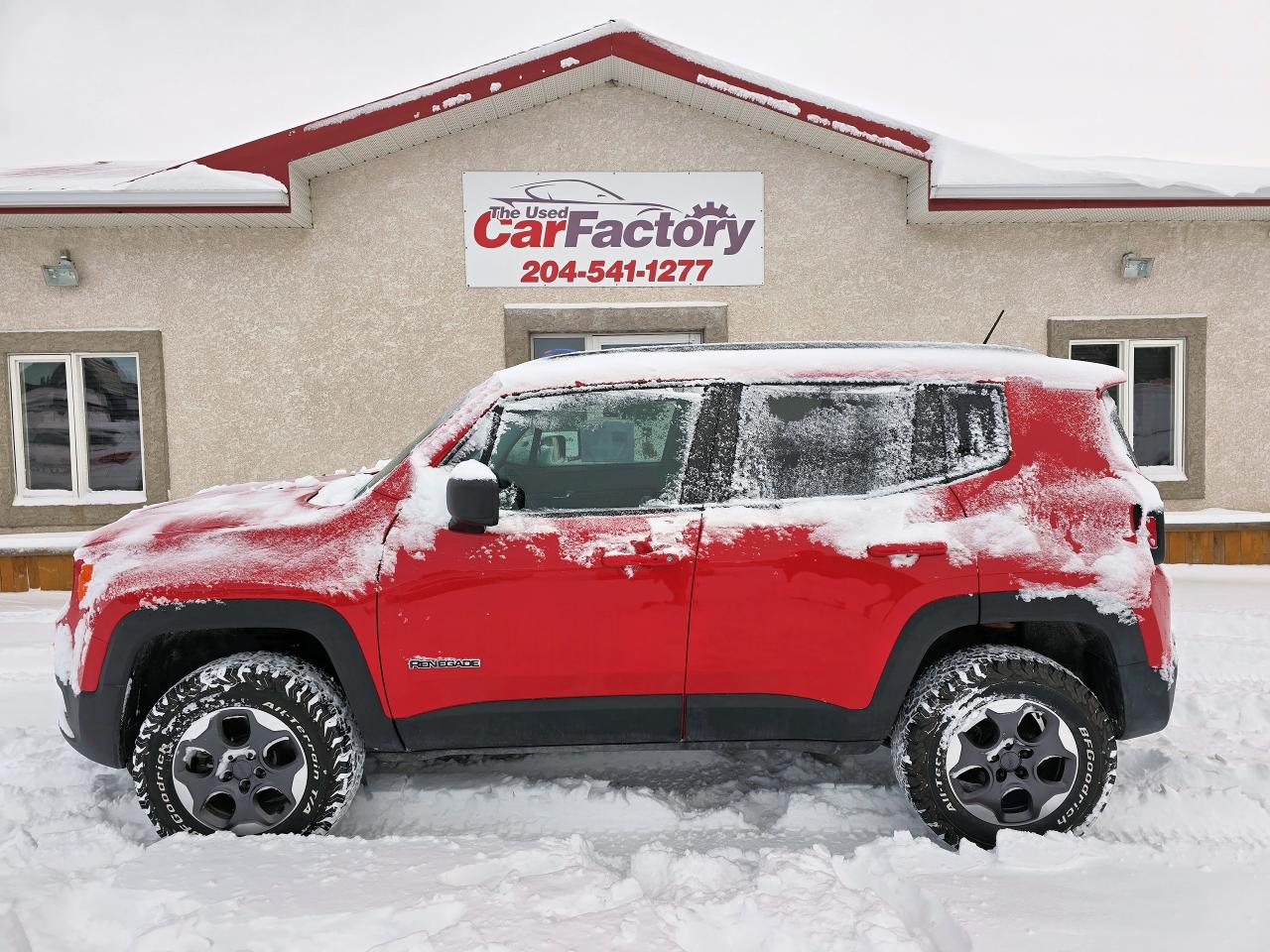 Used 2016 Jeep Renegade 4WD Sport 87,228 km, Local, No Accidents for sale in Oakbank, MB