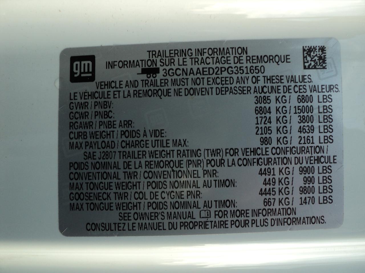 2023 Chevrolet Silverado 1500 WT RegCab 2WD 5.3L8cylGas 8ftBox BackUpCam - Photo #34