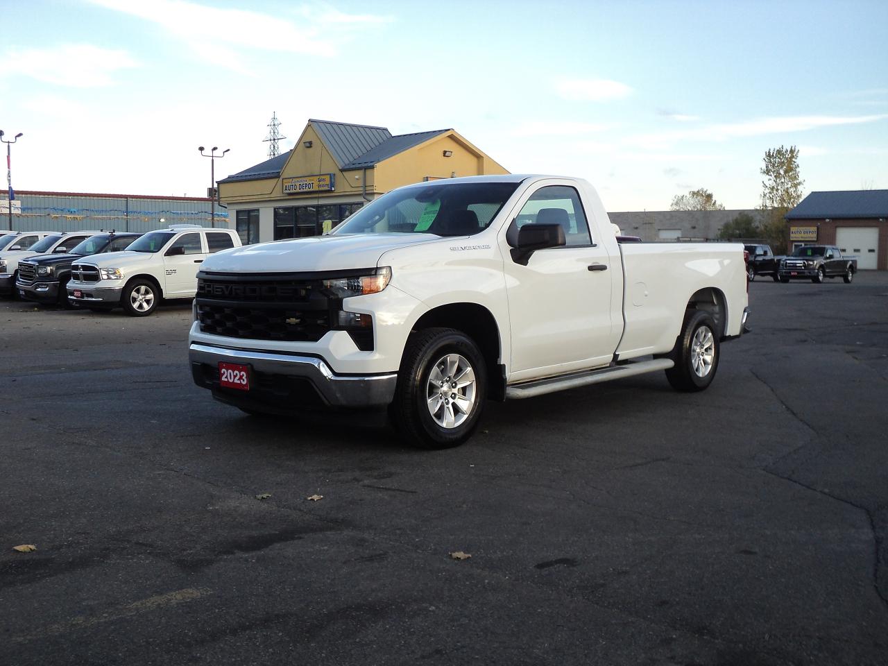 Used 2023 Chevrolet Silverado 1500 WT RegCab 2WD 5.3L8cylGas 8ftBox BackUpCam for sale in Brantford, ON