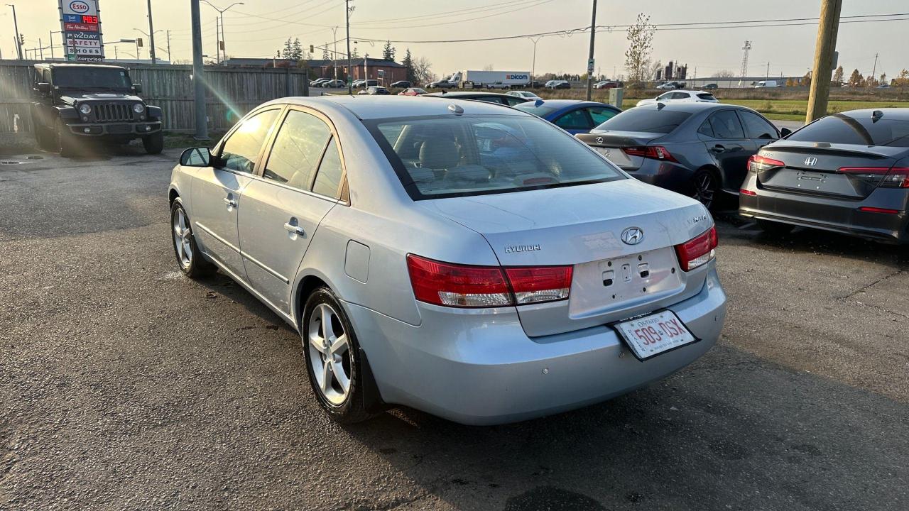 2008 Hyundai Sonata GLS, LEATHER, SUNROOF, 4 CYL, AUTO, CERTIFIED - Photo #3