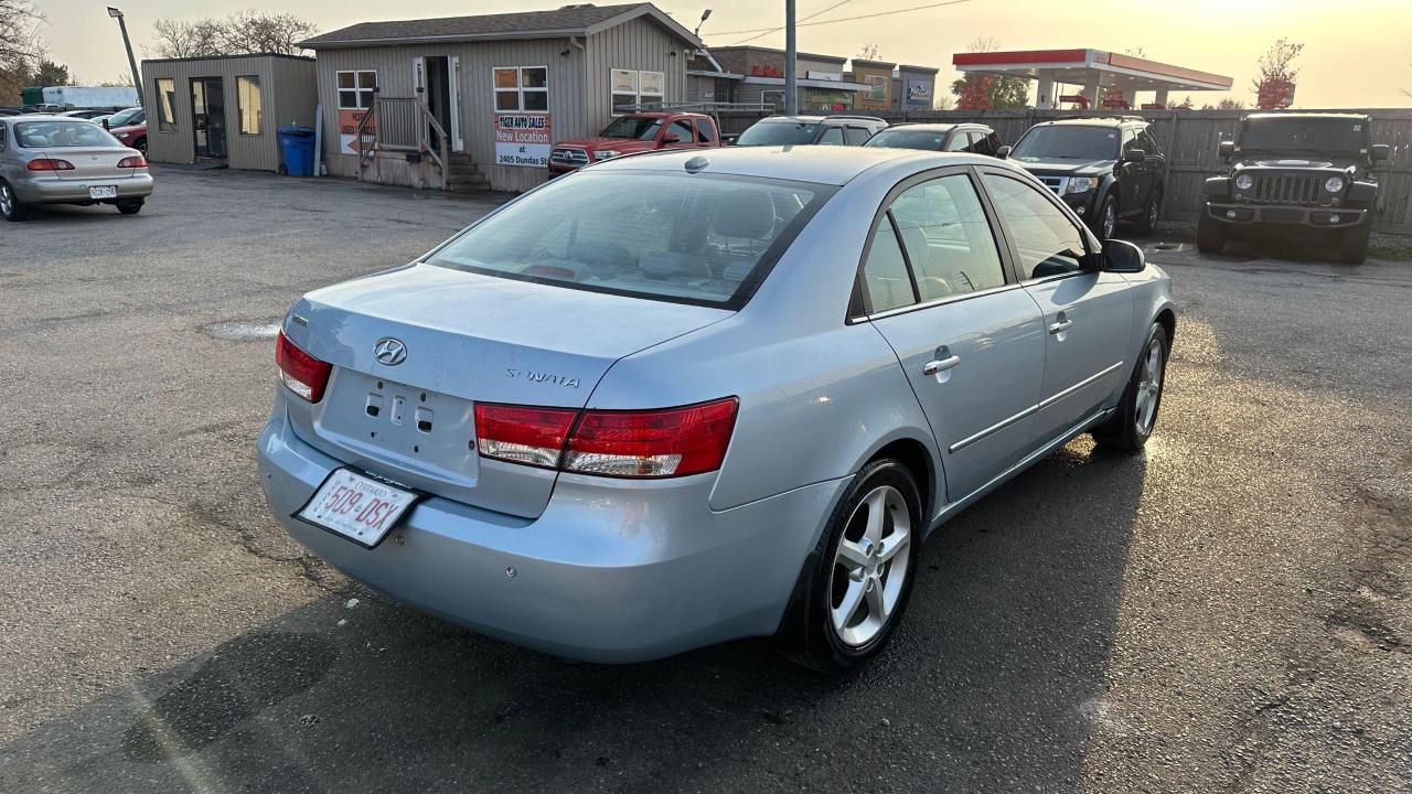 2008 Hyundai Sonata GLS, LEATHER, SUNROOF, 4 CYL, AUTO, CERTIFIED - Photo #5