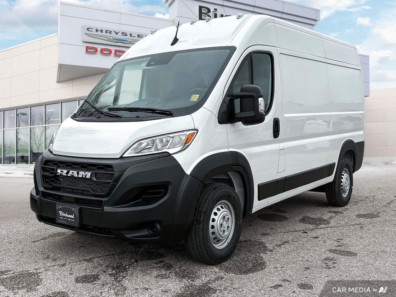 New 2025 RAM Cargo Van ProMaster Tradesman Cargo partition with sliding window for sale in Winnipeg, MB