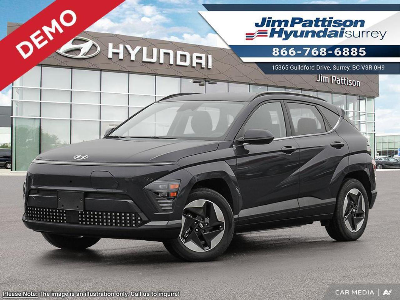 New 2025 Hyundai KONA Electric Preferred FWD w/Ultimate Package for sale in Surrey, BC