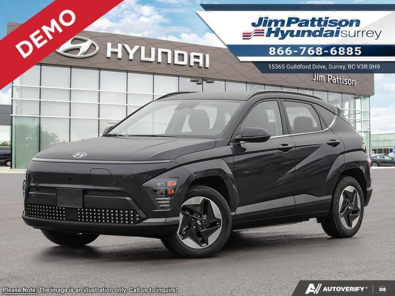 New 2025 Hyundai KONA Electric Preferred FWD w/Ultimate Package for sale in Surrey, BC