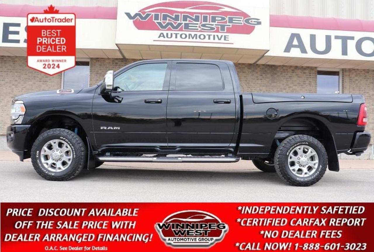 Used 2023 RAM 2500 LARAMIE SPORT OFF RD 4X4, ALL OPTIONS AS NEW/SHARP for sale in Headingley, MB