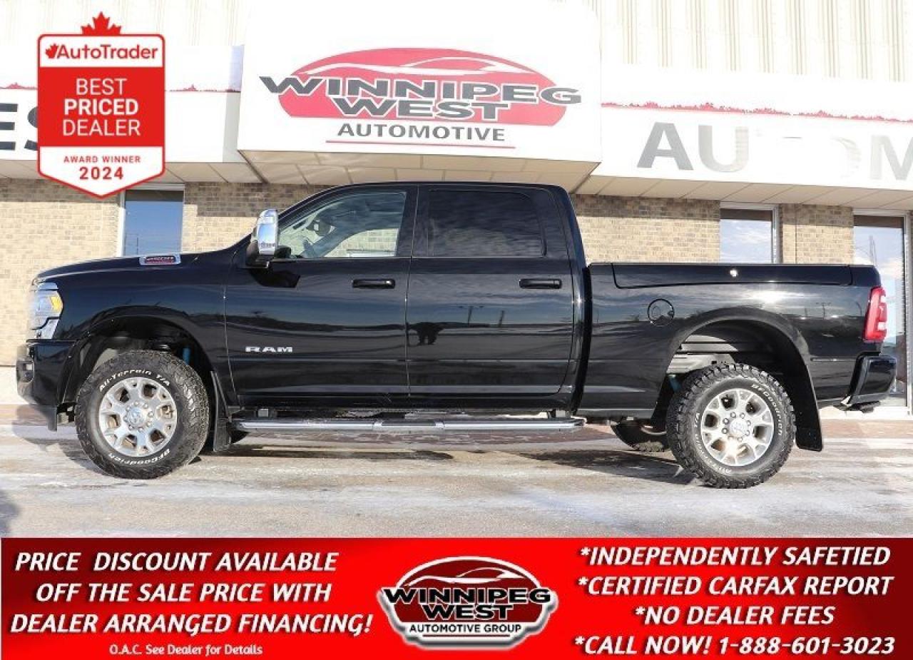 Used 2023 RAM 2500 LARAMIE SPORT OFF RD 4X4, ALL OPTIONS AS NEW/SHARP for sale in Headingley, MB