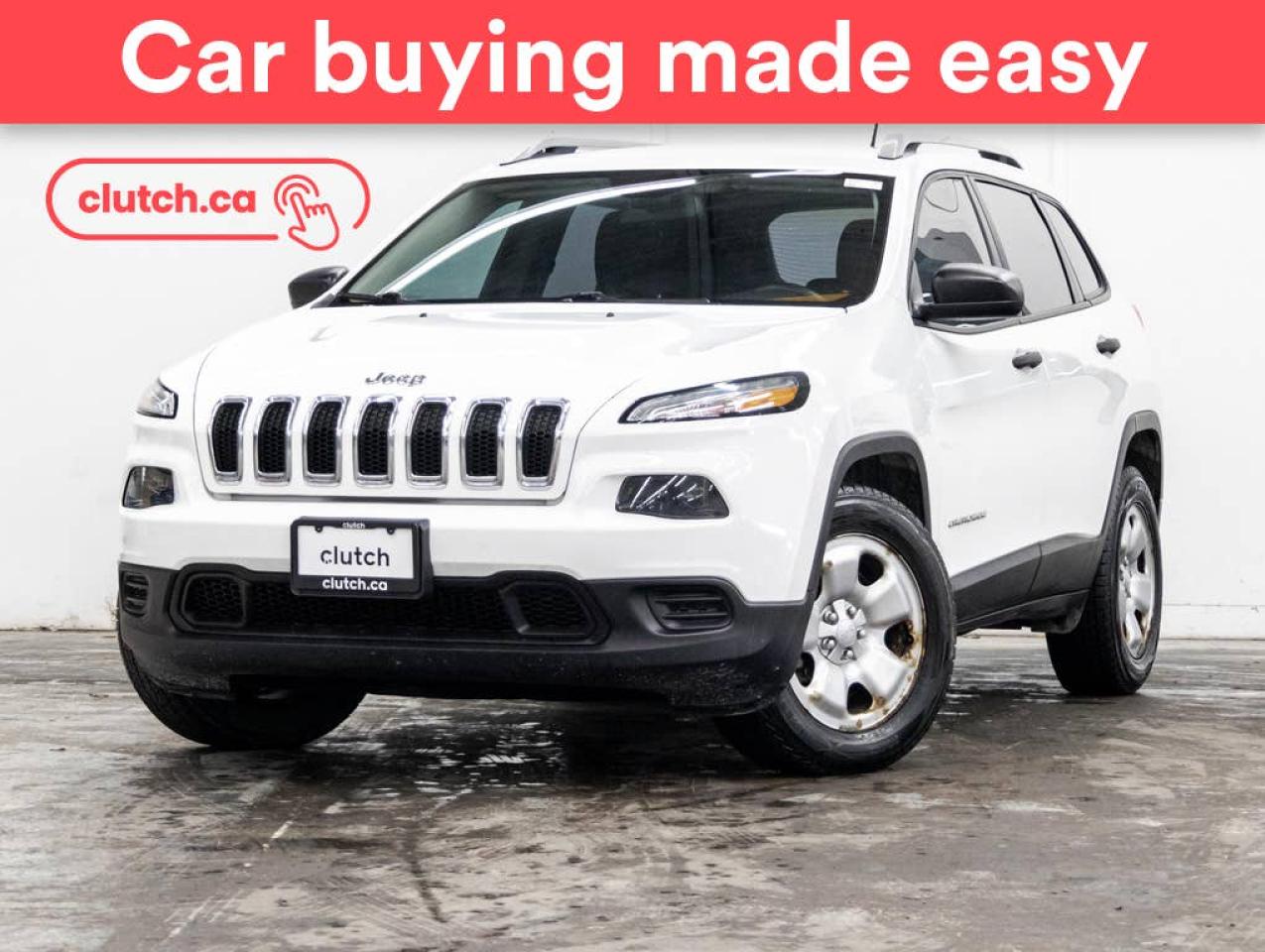 Used 2015 Jeep Cherokee Sport 4x4 w/ Uconnect , Heated Steering Wheel, Heated Front Seats for sale in Toronto, ON