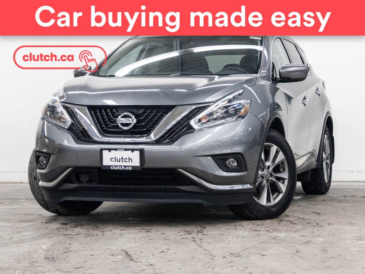 Used 2018 Nissan Murano SV AWD w/ Apple CarPlay & Android Auto, Heated Steering Wheel, Heated Front Seats for sale in Toronto, ON