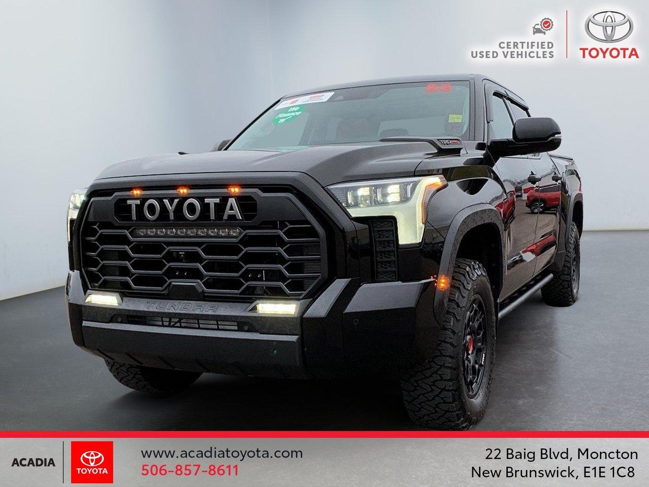 Used 2023 Toyota Tundra Hybrid CrewMax Limited for sale in Moncton, NB