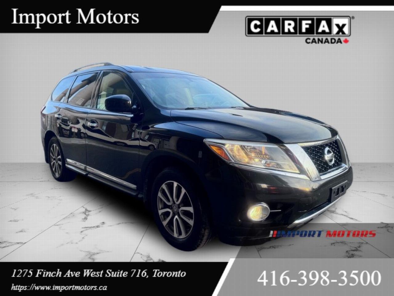 Used 2014 Nissan Pathfinder SL 4dr 4x4 CVT for sale in North York, ON