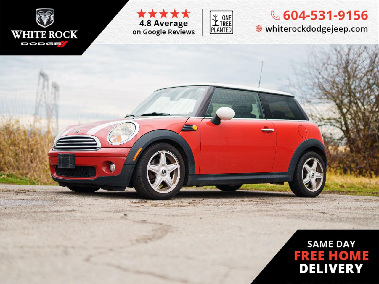 Used 2008 MINI Cooper Classic TWO TONE | NO ACCIDENTS | TWO KEYS for sale in Surrey, BC