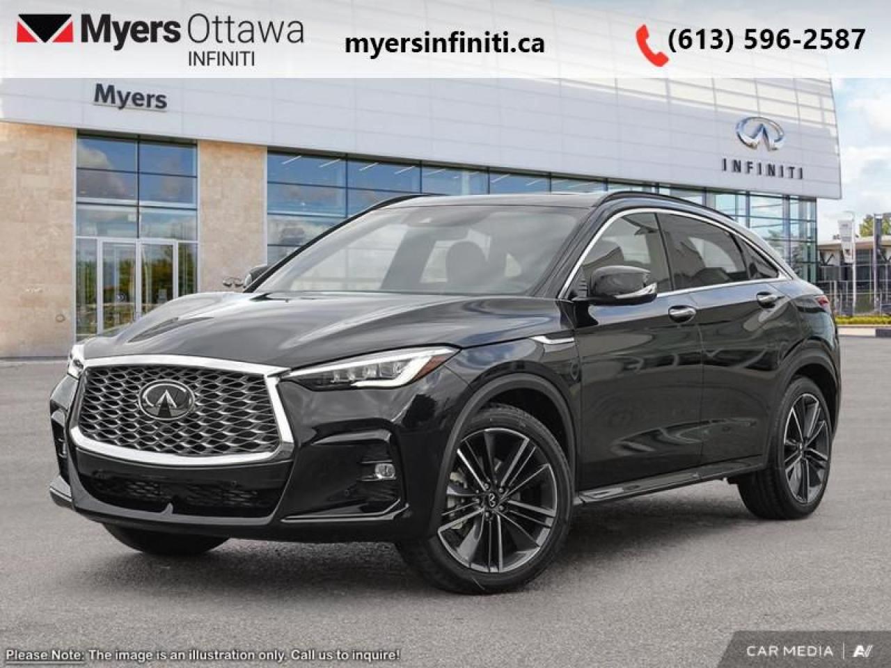 New 2025 Infiniti QX 55 SENSORY  - HUD -  Navigation for sale in Ottawa, ON