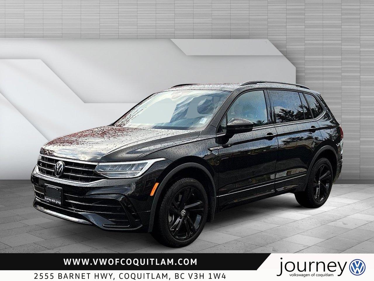 Used 2023 Volkswagen Tiguan Comfortline R-Line Black 2.0T 8sp at w/Tip 4M for sale in Coquitlam, BC