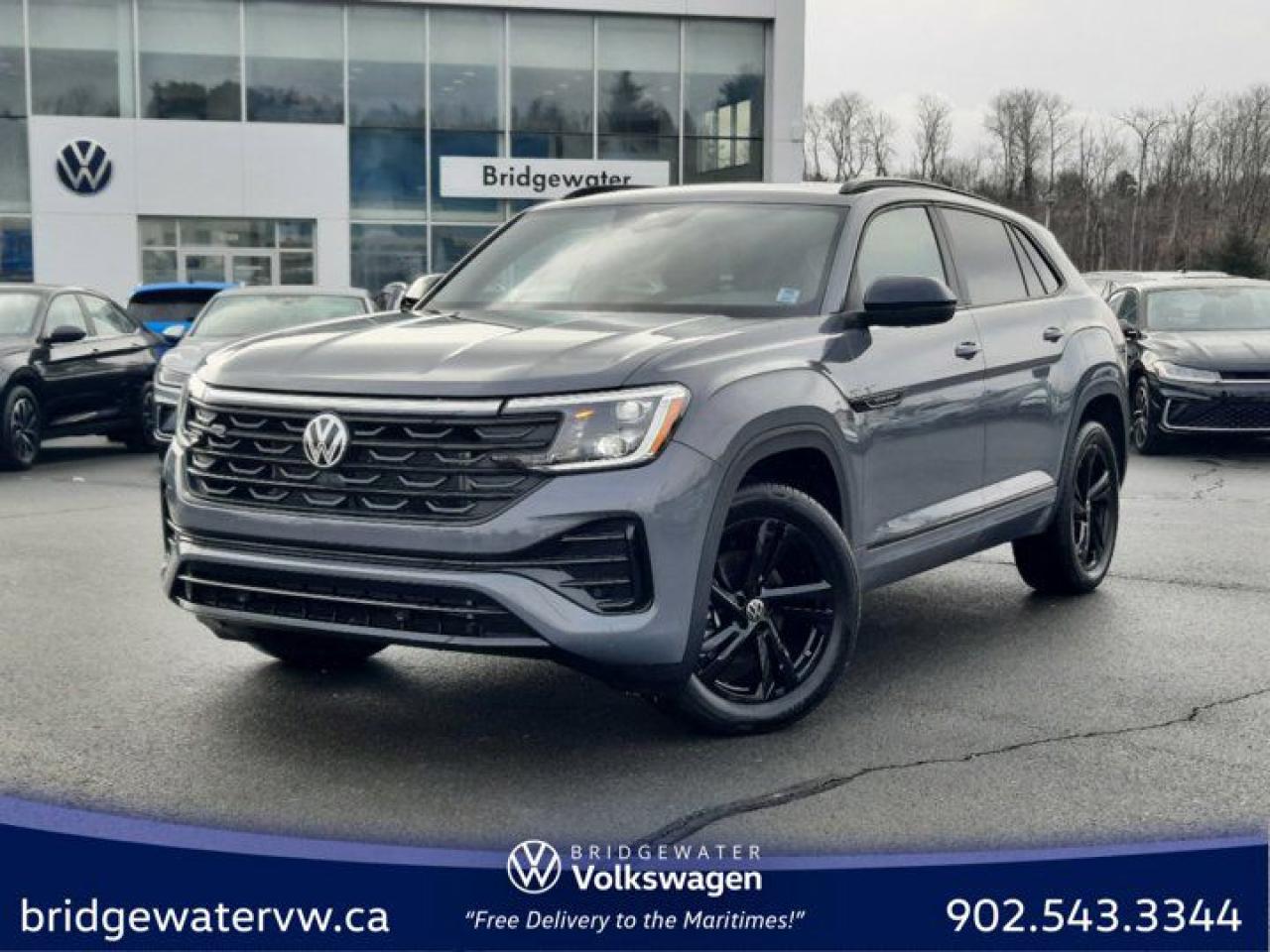 New 2025 Volkswagen Atlas Cross Sport Comfortline R-Line Black Edition for sale in Hebbville, NS