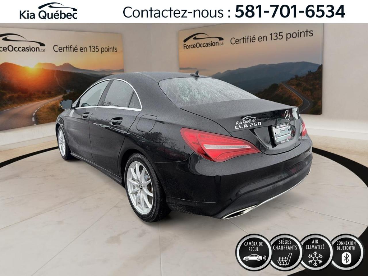 Used 2018 Mercedes-Benz CLA250 CLA 250 COUPÉ 4MATIC *TURBO *CUIR *TOIT *CAMÉRA for sale in Québec, QC