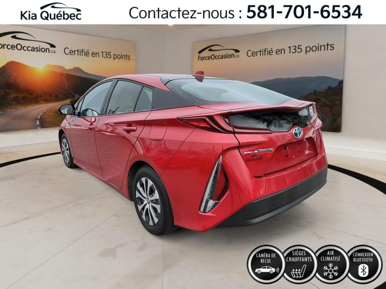 Used 2020 Toyota Prius Prime PHEV *AUTONOMIE 40 KM *CARPLAY *CAMÉRA *CRUISE for sale in Québec, QC