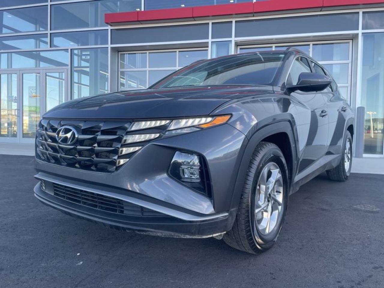 Wow! Take a look at this awesome 2023 Hyundai Tucson Preferred! This one owner, all wheel drive comes with a back up camera, Bluetooth, Apple Car Play, Android Auto, heated seats, heated steering wheel, navigation, remote starter, alloy rims and so much more!This Tucson has the balance on the factory warranty and has passed the 120 point inspection so you can drive with confidence!Come in for a test drive today!