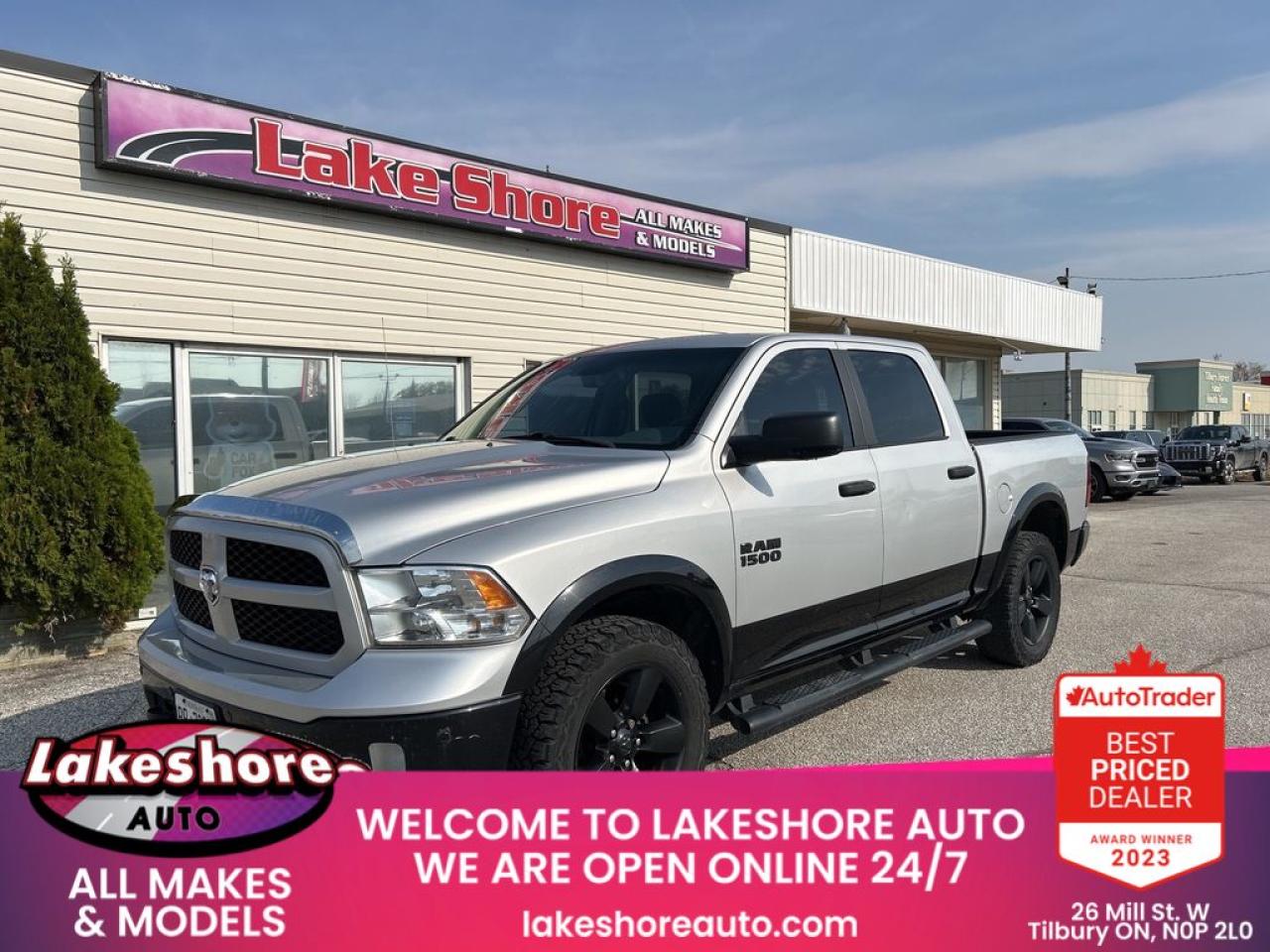 Used 2017 RAM 1500 Slt Outdoorsman for sale in Tilbury, ON