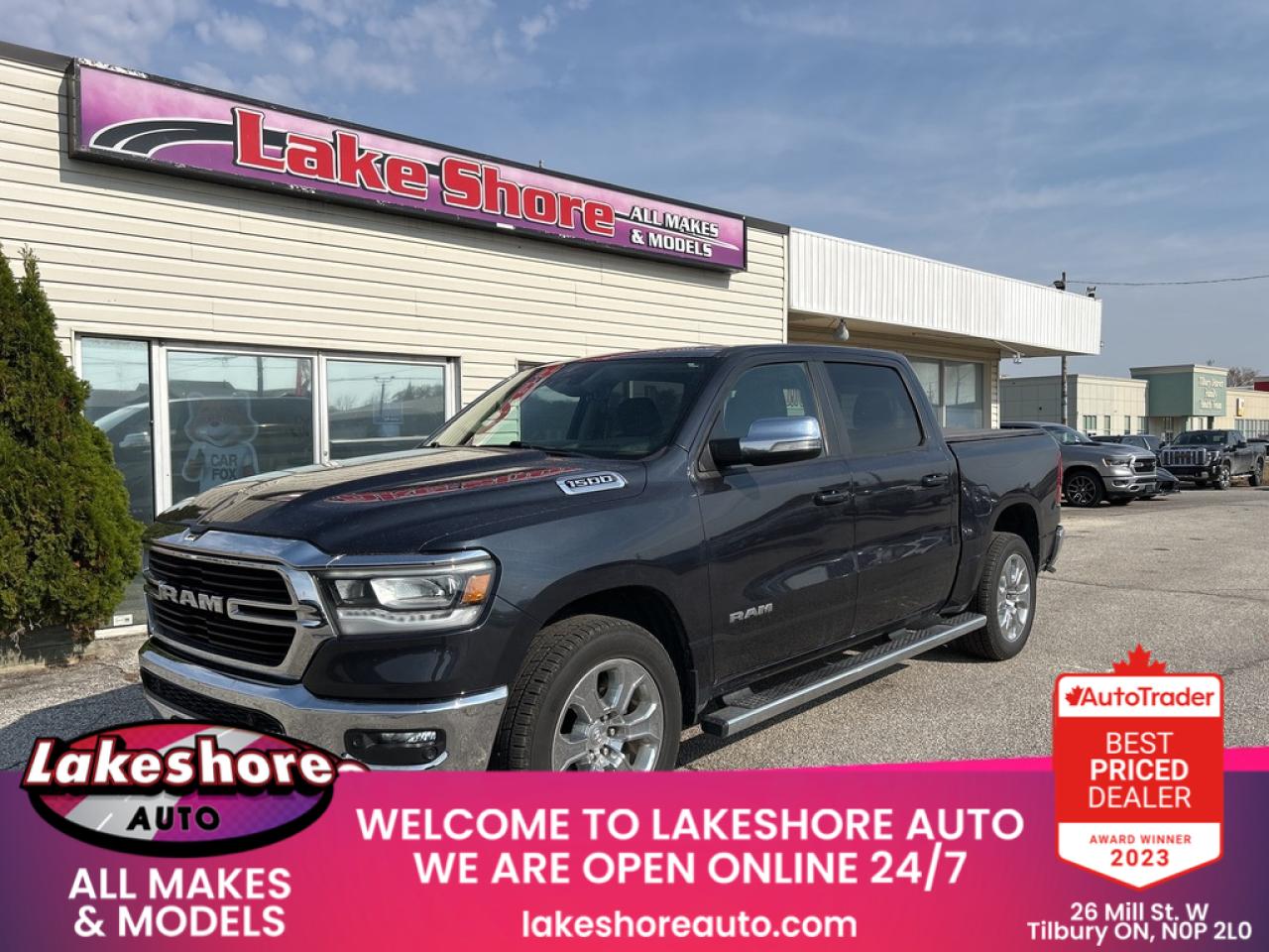 Used 2021 RAM 1500 Big Horn for sale in Tilbury, ON