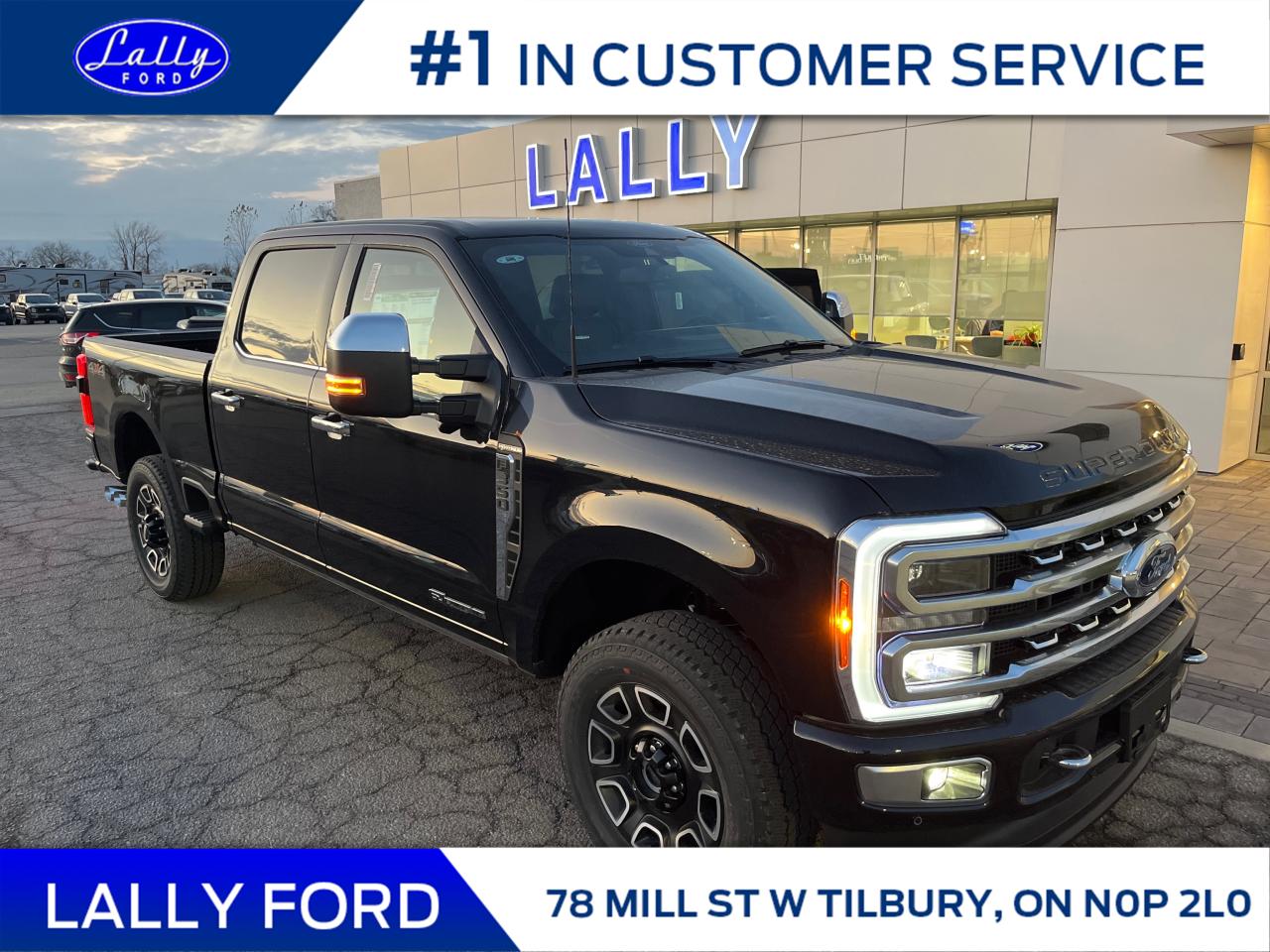 New 2024 Ford F-350 Platinum for sale in Tilbury, ON