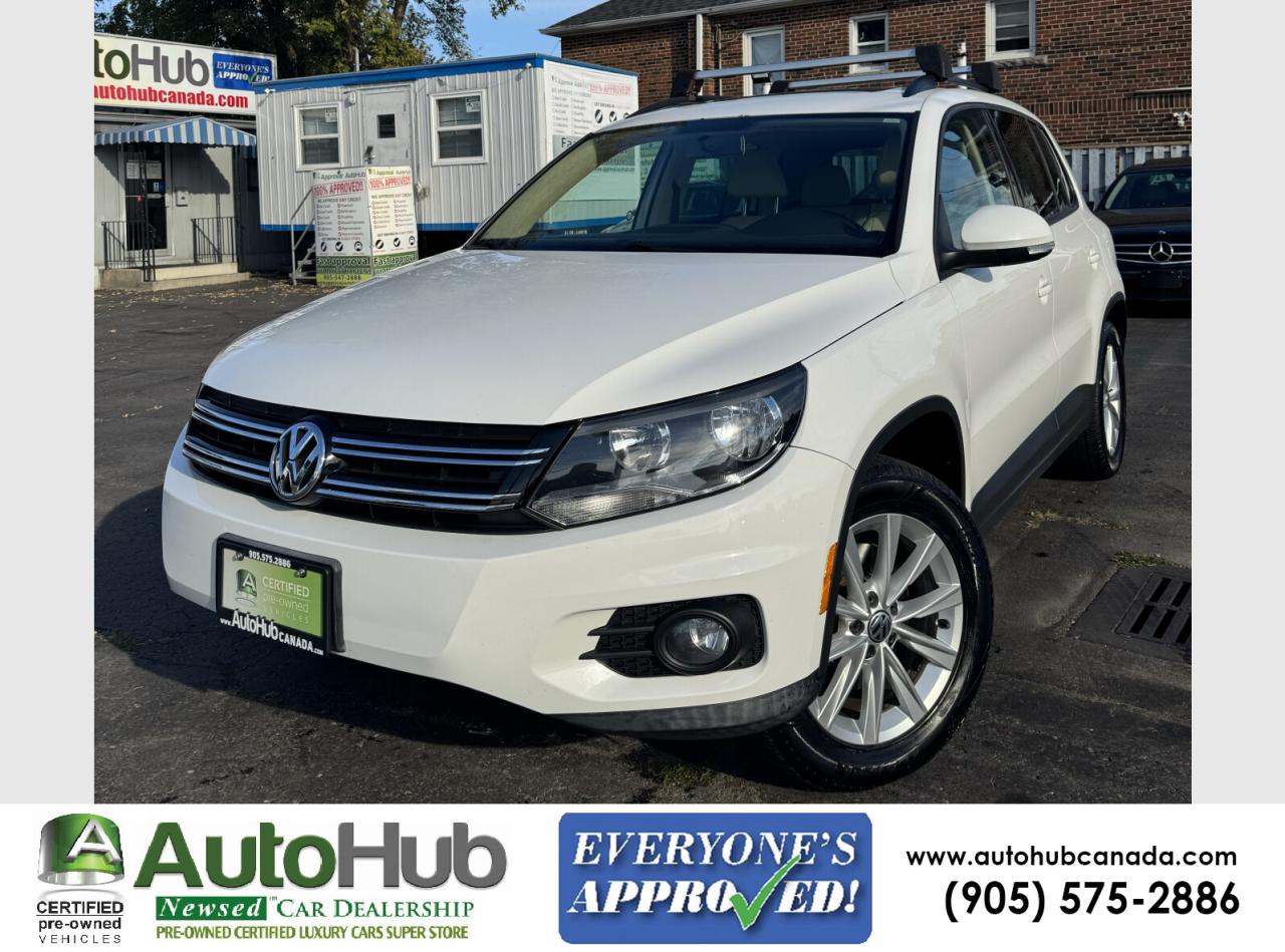 Used 2014 Volkswagen Tiguan COMFORTLINE-LEATHER-PANO. ROOF-HEATED SEATS for sale in Hamilton, ON