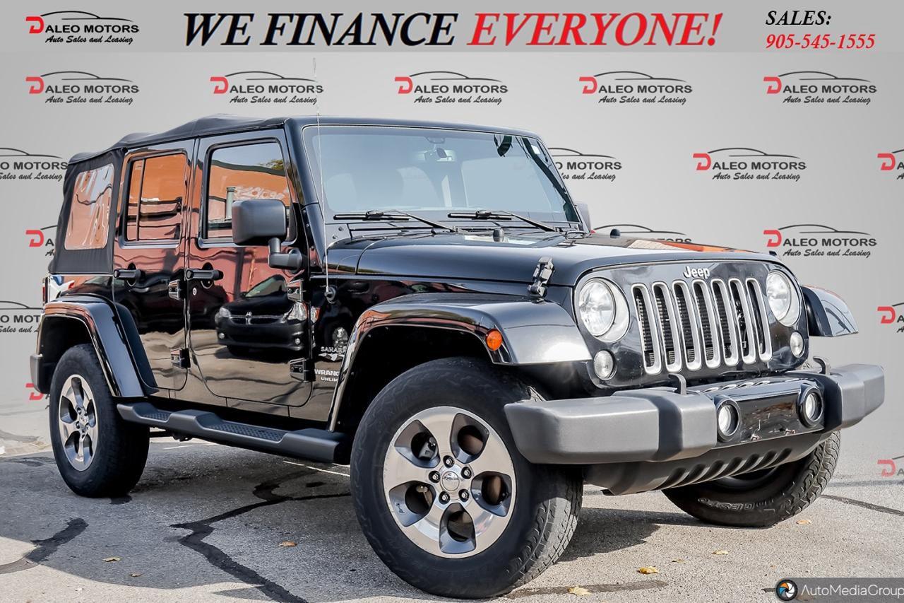 Used 2016 Jeep Wrangler Sahara / 4X4 / NAV / REMOVABLE SOFT AND HARD TOP for sale in Kitchener, ON