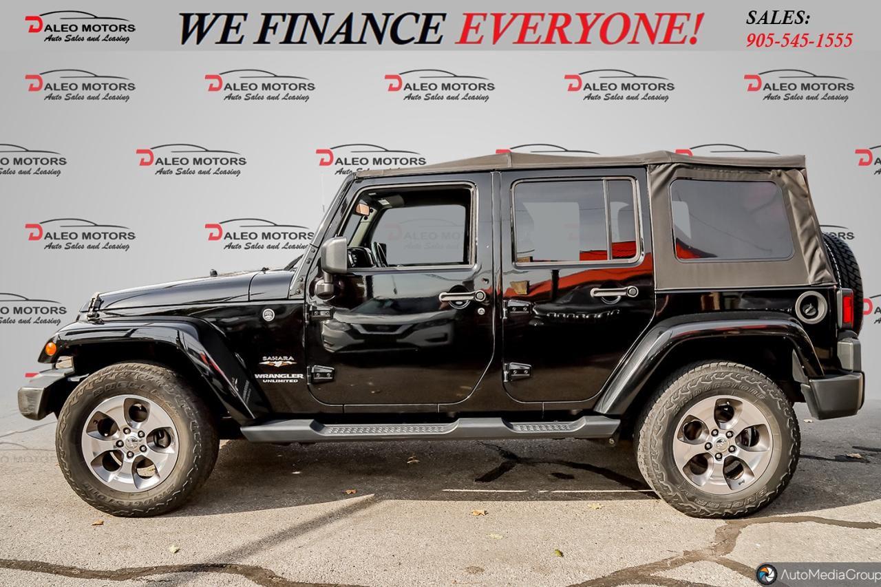 2016 Jeep Wrangler Sahara / 4X4 / NAV / REMOVABLE SOFT AND HARD TOP