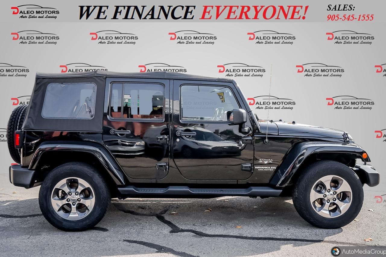 2016 Jeep Wrangler Sahara / 4X4 / NAV / REMOVABLE SOFT AND HARD TOP