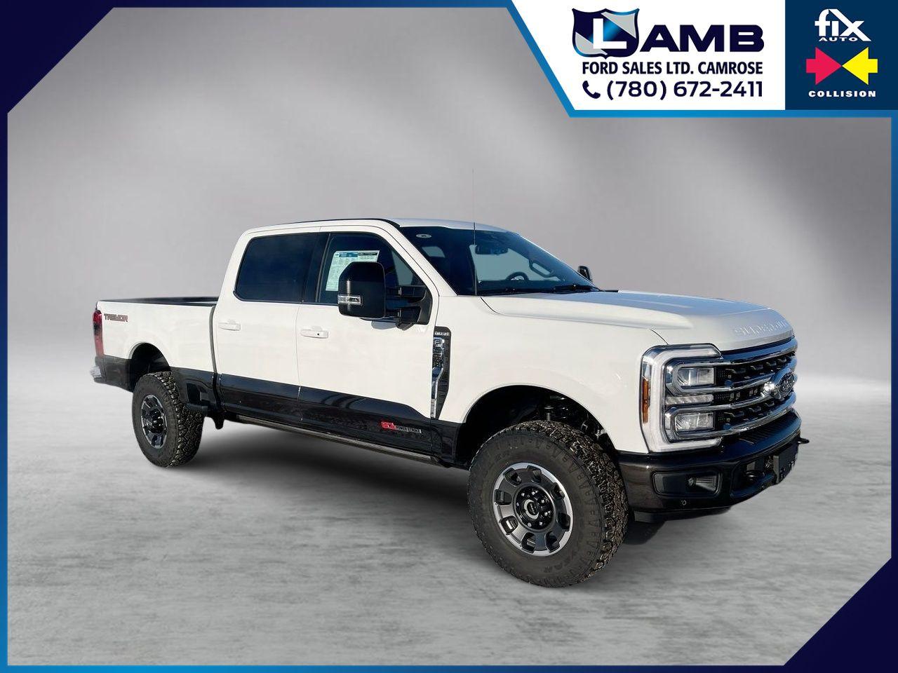 New 2024 Ford F-350 Super Duty SRW KING RANCH 6.8' Box 710A for sale in Camrose, AB