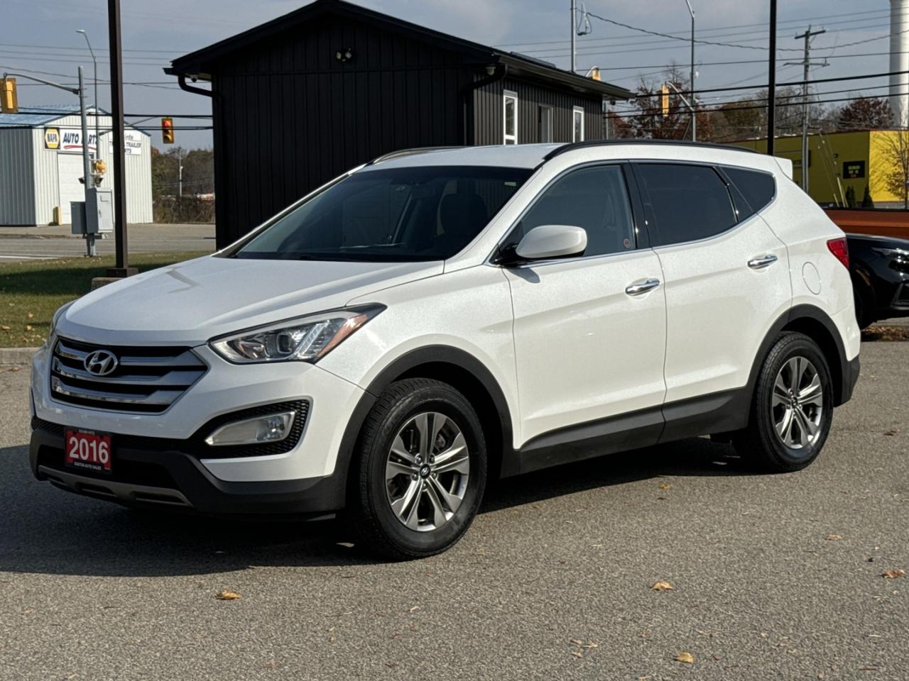 <div>If youre in the market for an affordable, reliable SUV, look no further than this <strong>2016 Hyundai Santa Fe Sport FWD</strong>. Powered by a fuel-efficient <strong>2.4L engine</strong>, this versatile SUV offers plenty of space and comfort for daily driving, road trips, or family adventures. It comes <strong>certified</strong>, ensuring it meets high standards for quality and safety. Whether youre commuting through the city or heading out on a weekend getaway, the Santa Fe Sport delivers the performance and dependability you need, all at an affordable price point.</div><br /><div>At <strong>Easton Auto Sales</strong>, we are committed to providing top-quality pre-owned vehicles with great customer service. As an <strong>OMVIC Certified</strong> dealership and a proud <strong>UCDA member</strong>, we ensure that every vehicle we sell is inspected and ready for the road. Conveniently located in <strong>Gananoque</strong>, just minutes from Kingston, we make it easy for customers from surrounding areas to find their next vehicle. We also offer <strong>top dollar for trades</strong>, so you can get the best value when upgrading to this fantastic Hyundai Santa Fe Sport.</div><br /><div>Call us today at <strong>613-561-5172</strong> to schedule your test drive and see why the 2016 Hyundai Santa Fe Sport is a great choice for your next SUV!</div>