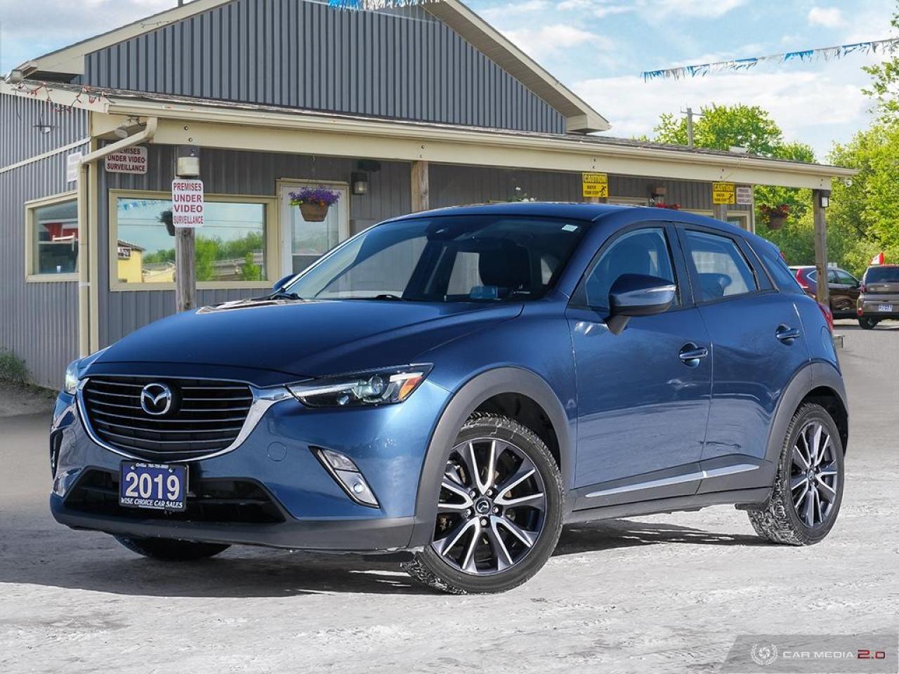 Used 2018 Mazda CX-3 GT Auto AWD,R/V CAM,PWR S/ROOF,LEATHER INT,H/SEATS for sale in Orillia, ON