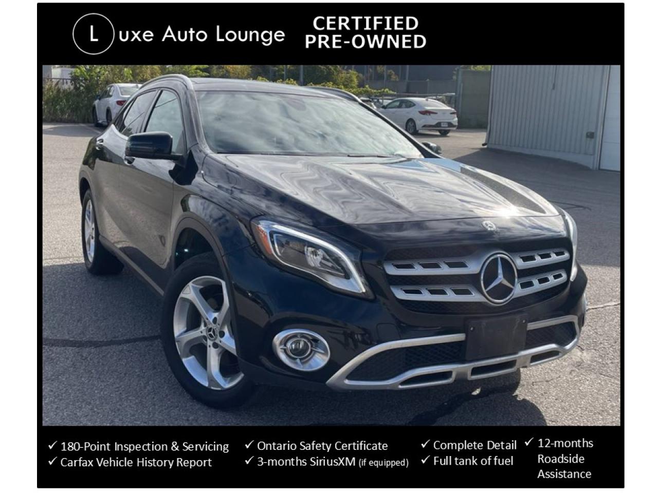 Used 2018 Mercedes-Benz GLA GLA 4MATIC, PANO SUNROOF, LEATHER, HEATED SEATS! for sale in Orleans, ON