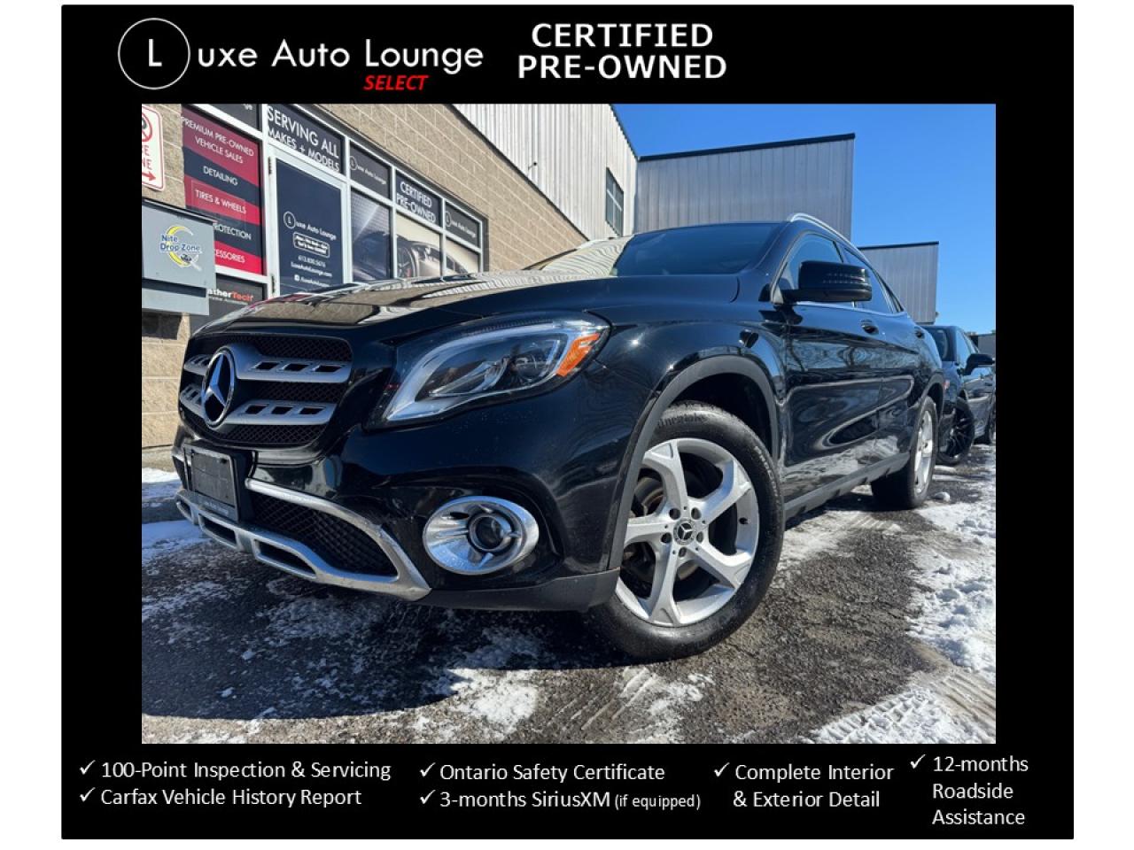 Used 2018 Mercedes-Benz GLA GLA 4MATIC, PANO SUNROOF, LEATHER, HEATED SEATS! for sale in Orleans, ON