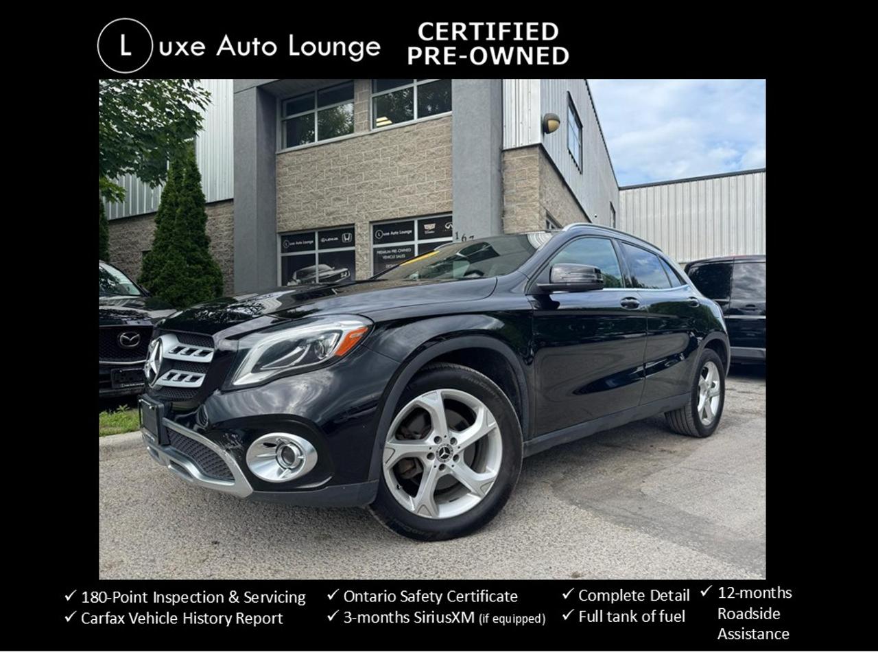 2018 Mercedes-Benz GLA GLA 4MATIC, PANO SUNROOF, LEATHER, HEATED SEATS!
