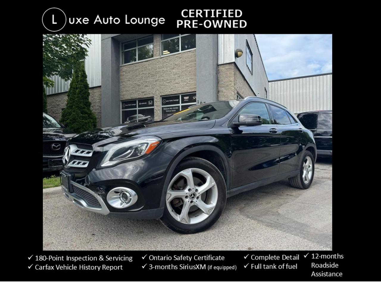 Used 2018 Mercedes-Benz GLA GLA 4MATIC, PANO SUNROOF, LEATHER, HEATED SEATS! for sale in Orleans, ON