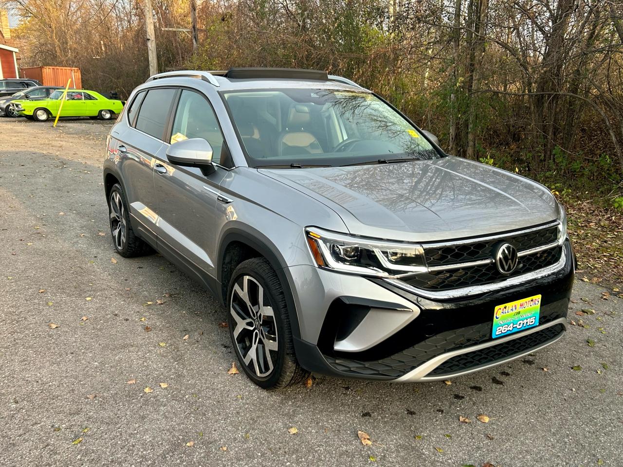 Used 2022 Volkswagen Taos Highline AWD Panoroof | One Owner | Clean Carfax for sale in Perth, ON