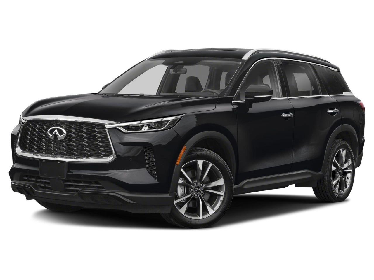 New 2025 Infiniti QX60 BLACK EDITION 4 year oil change plan included! for sale in Winnipeg, MB