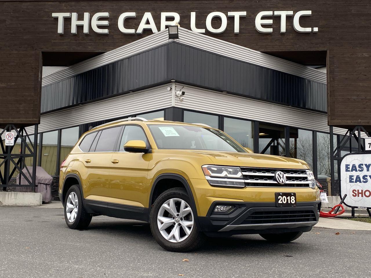 Used 2018 Volkswagen Atlas 3.6 FSI Comfortline REMOTE START, HEATED SEATS, 3rd ROW, SIRIUS XM, BACK UP CAM!! for sale in Sudbury, ON