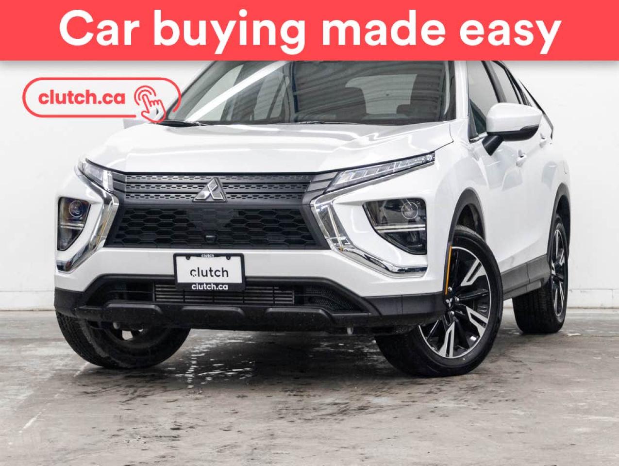 Used 2024 Mitsubishi Eclipse Cross ES S-AWC w/ Apple CarPlay & Android Auto, Heated Front Seats, Rearview Camera for sale in Toronto, ON