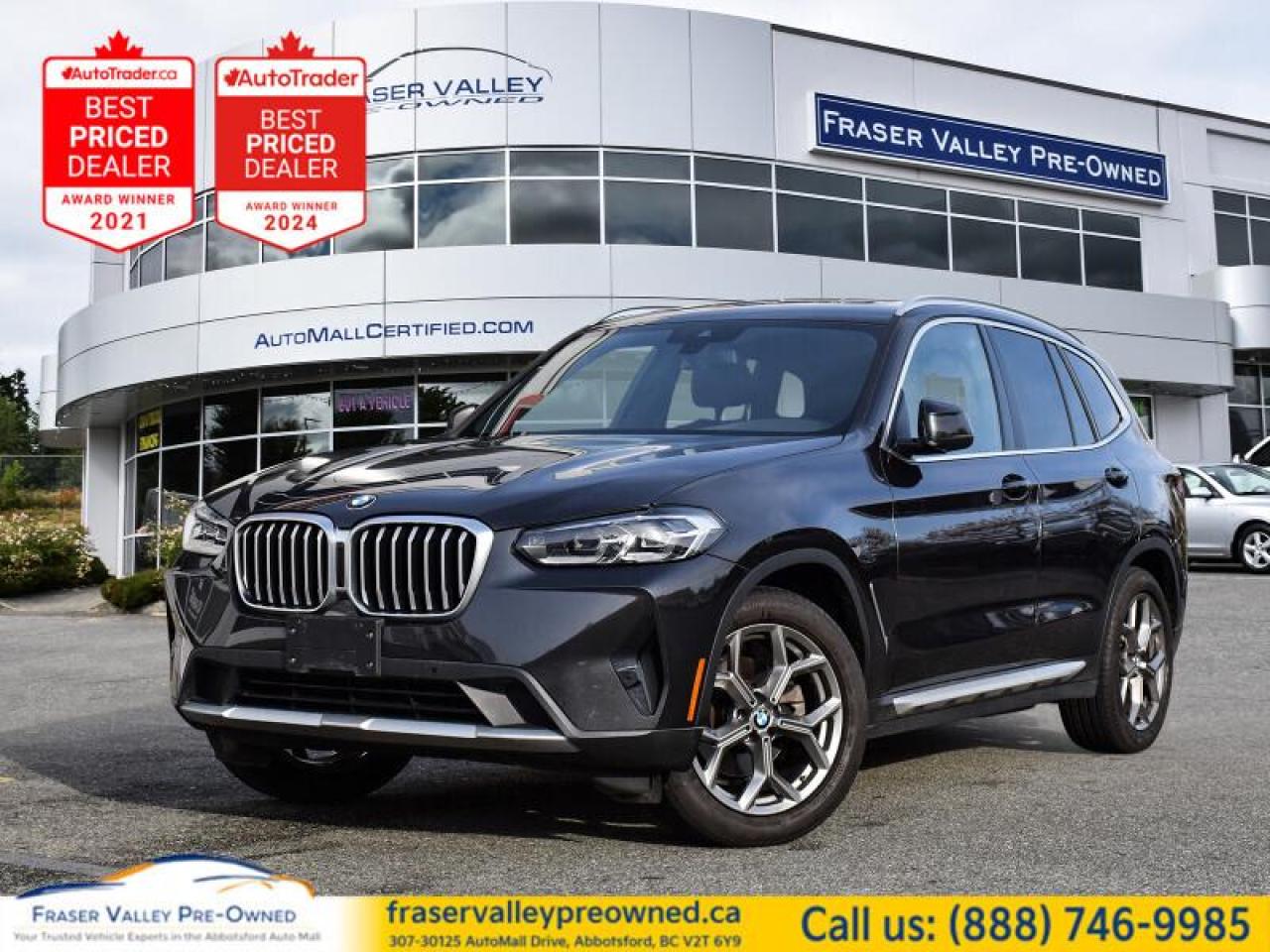 Used 2023 BMW X3 xDrive30i  Clean, One Owner, Local, Loaded for sale in Abbotsford, BC