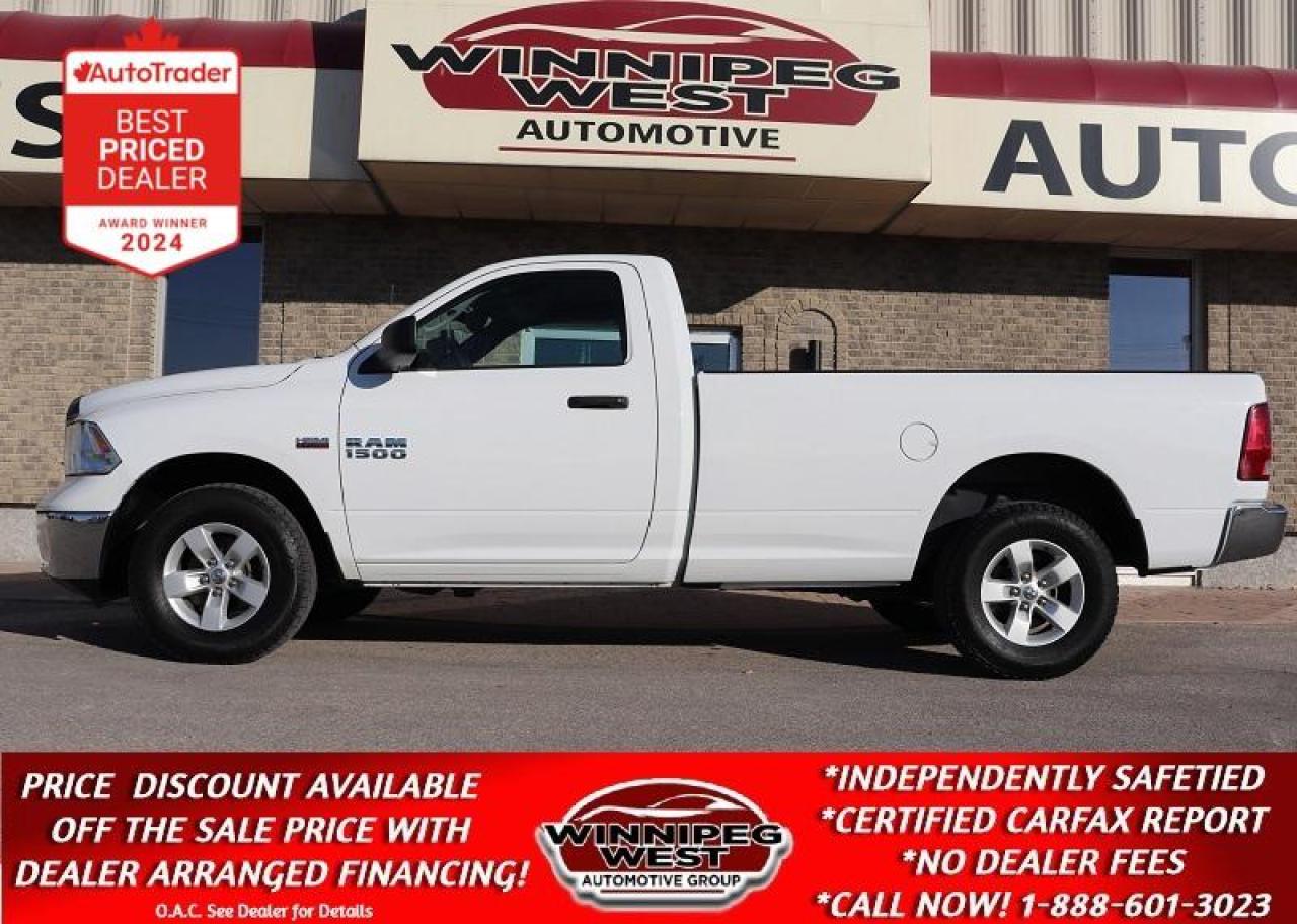 Used 2018 RAM 1500 SXT REG CAB 5.7L HEMI 4X4 8' BOX, 26K KMS- AS NEW! for sale in Headingley, MB