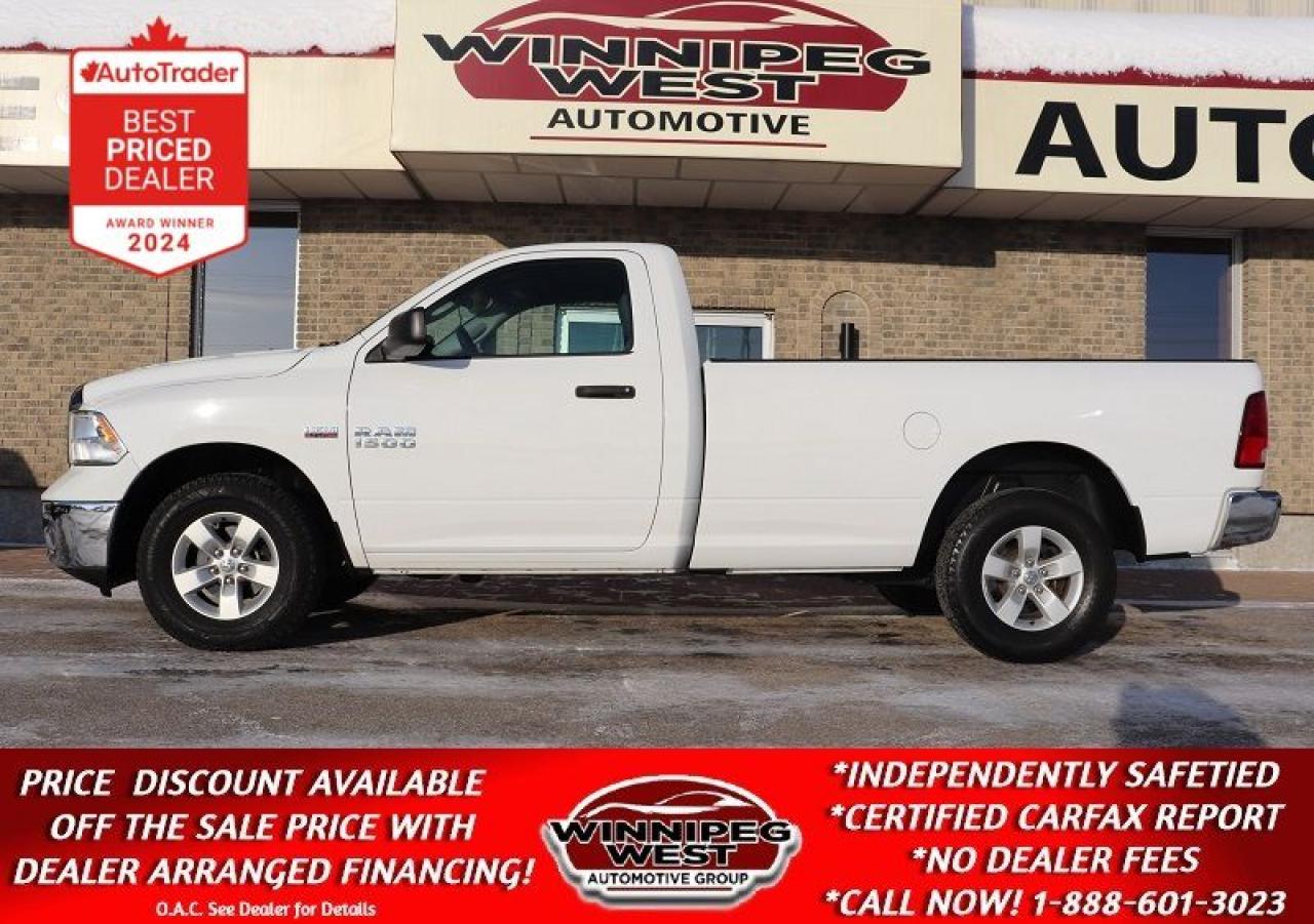 Used 2018 RAM 1500 SXT REG CAB 5.7L HEMI 4X4 8' BOX, 26K KMS- AS NEW! for sale in Headingley, MB