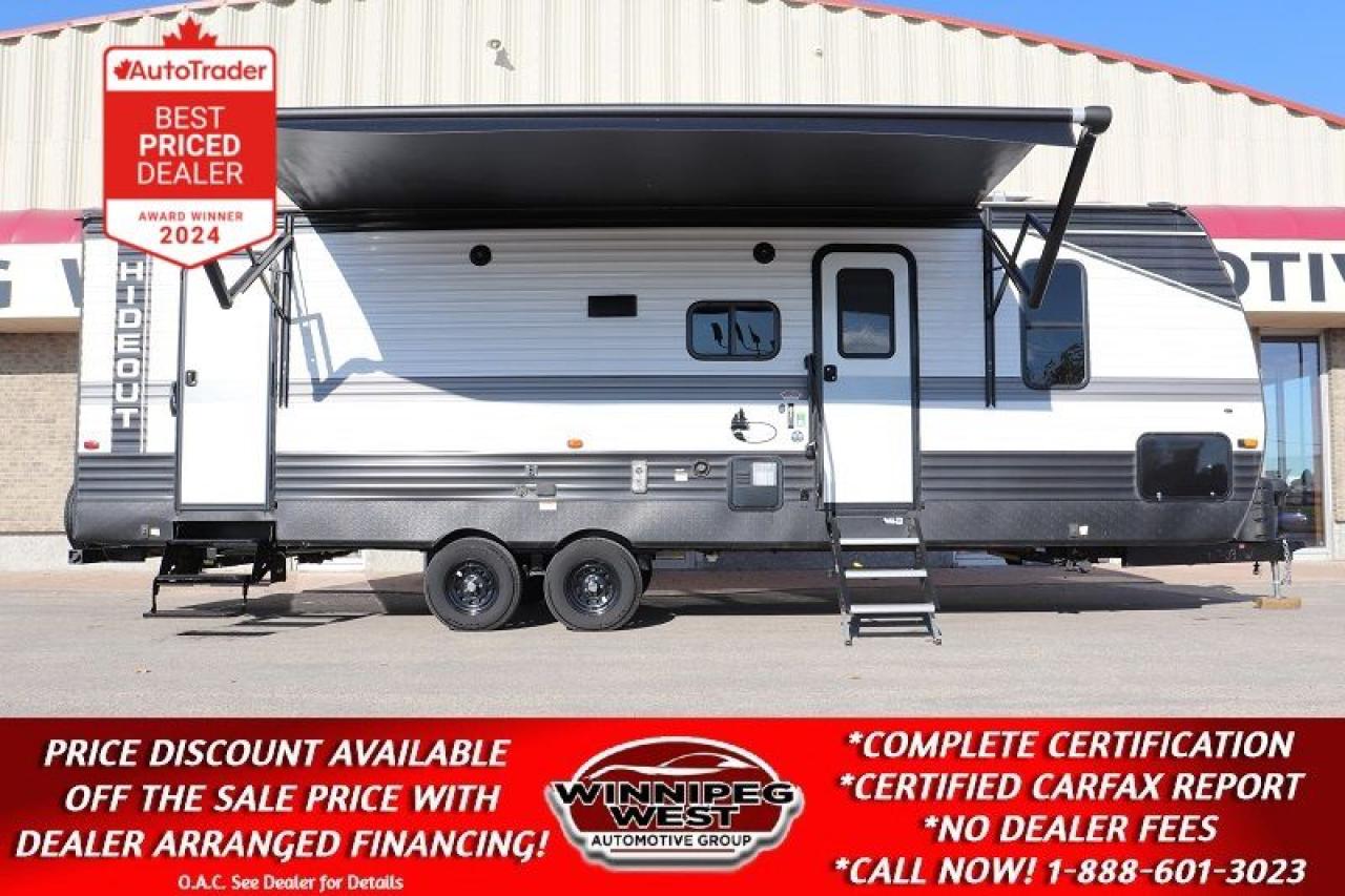 Used 2022 Keystone RV Hideout 272BHS 31FT BUNKS, SLEEP 10, AS NEW, ONLY $169 B/W for sale in Headingley, MB