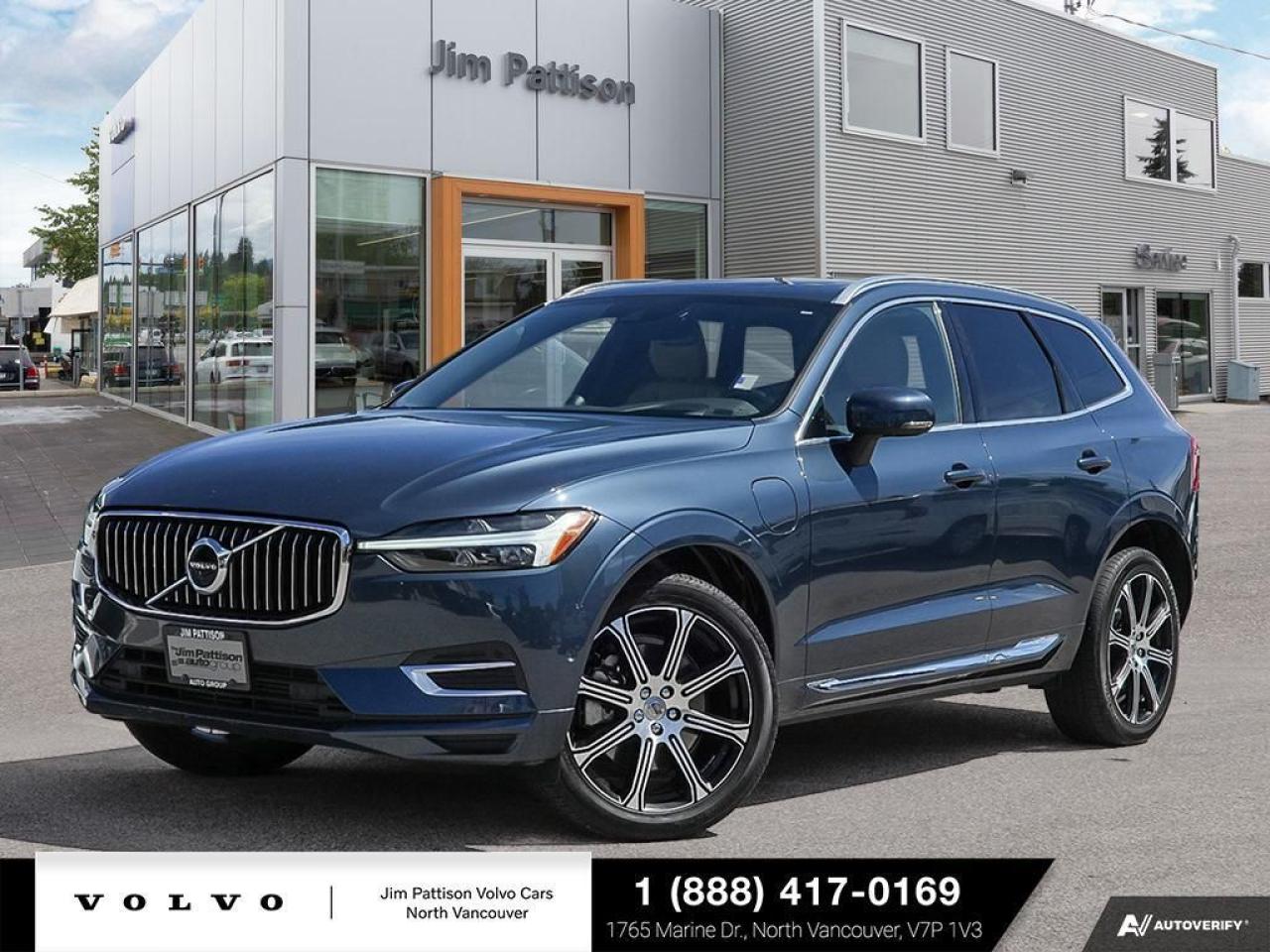 Used 2021 Volvo XC60 Recharge T8 eAWD PHEV Inscription - LOCAL/NO PST for sale in North Vancouver, BC