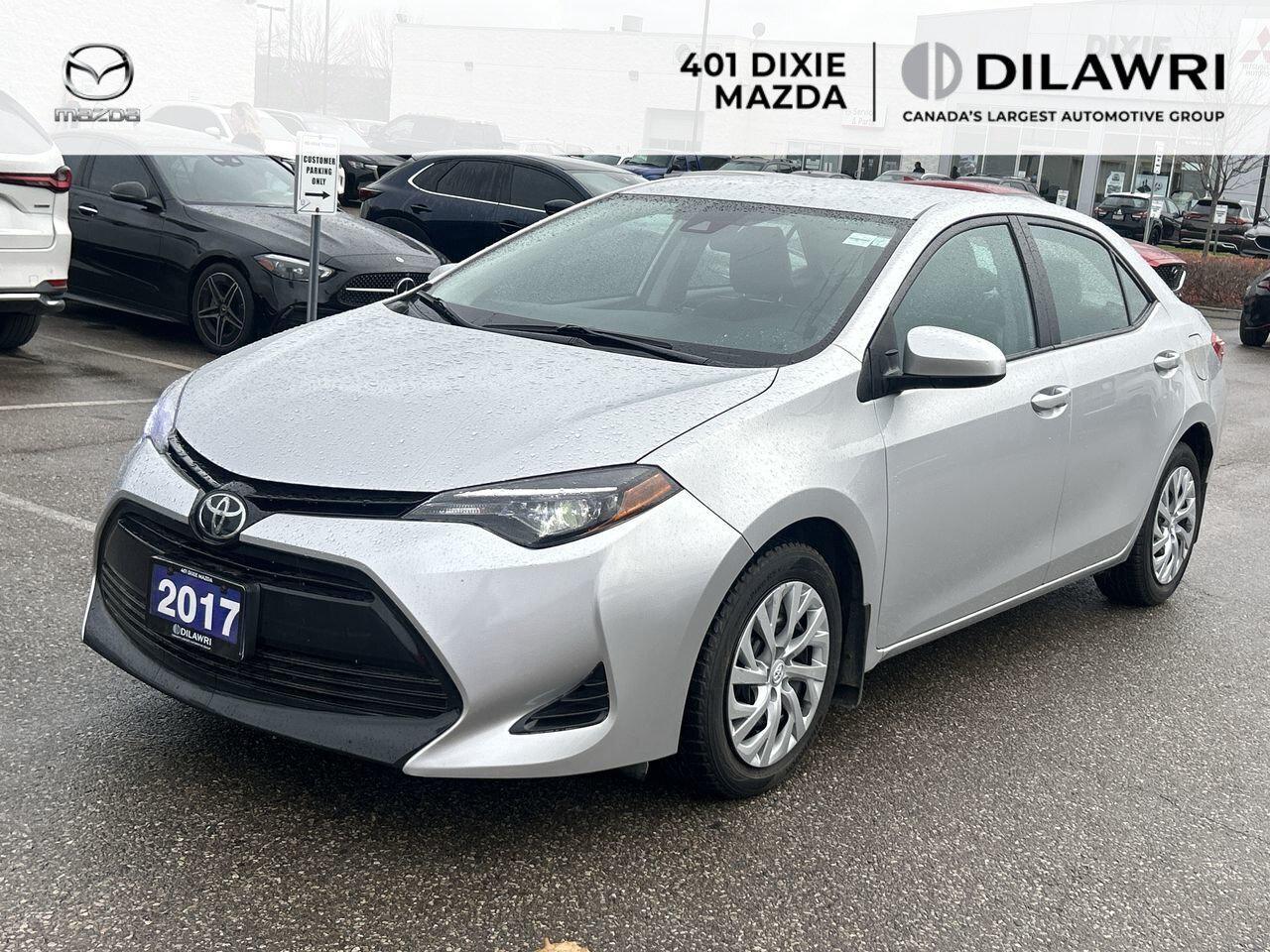 Used 2017 Toyota Corolla 4-door Sedan LE CVTi-S 2 SETS OF TIRES| DILAWRI CR for sale in Mississauga, ON